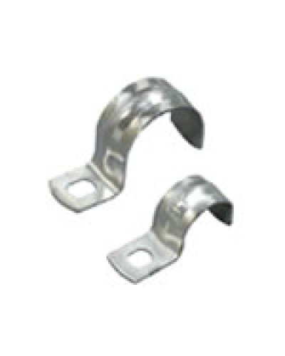 Скоба оцинкованная однолапковая для трубы D35 мм Экопласт 43735 в Хабаровске Крепежные изделия Pintop.ru