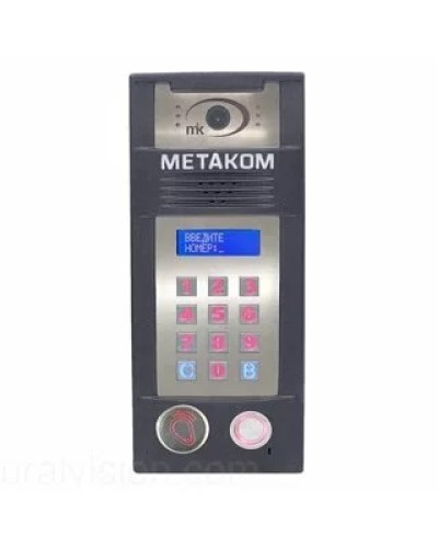 Многоабонентый антивандальный блок вызова со встроенной гибридной видеокамерой Метаком MК2018-TMRFGVH в Хабаровске Блоки вызова многоабонентные Pintop.ru