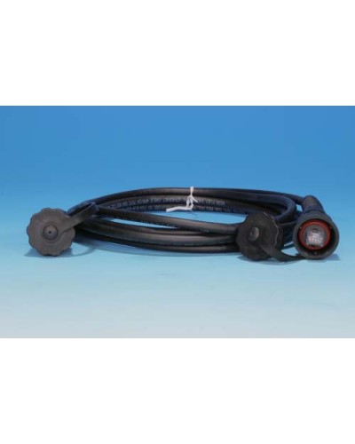 Патч-корд промышленный Hyperline PC-IE-LPM-STP-RJ45-RJ45-C5e-10M-BK в Хабаровске Патчкорды (медные) Pintop.ru