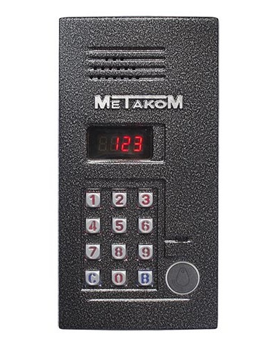 Блок вызова домофона Метаком MK2012-RFEV в Хабаровске Блоки вызова многоабонентные Pintop.ru