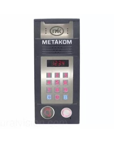 Многоабонентый антивандальный блок вызова со встроенной видеокамерой Метаком MК2018-RFMFV в Хабаровске Блоки вызова многоабонентные Pintop.ru