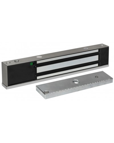 Smartec ST-EL323DLW-SS - Электромагнитный замок, уличное исполнение, СИД, датчик положения двери, IP68, нержавеющая сталь, усилие 320-340 кг. в Хабаровске Электромагнитные замки Pintop.ru