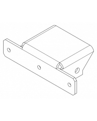 Накладка PERCo-MB-16.7 в Хабаровске Дополнительное оборудование для СКУД Pintop.ru