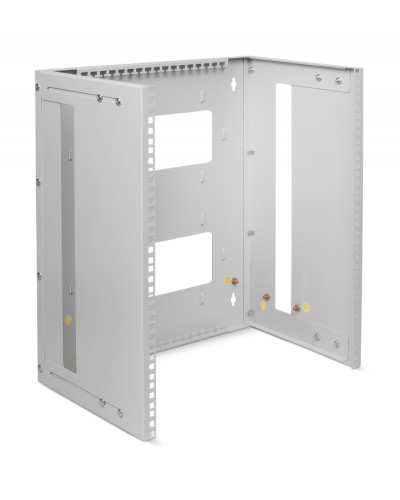 Кронштейн настенный 19 12U, цвет серый Cabeus NC-12U в Хабаровске Аксессуары для стоек и шкафов Pintop.ru