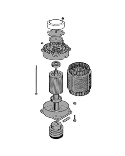 Электродвигатель C-BYT Came 119RIC042 в Хабаровске Запчасти для шлагбаумов и автоматики Pintop.ru