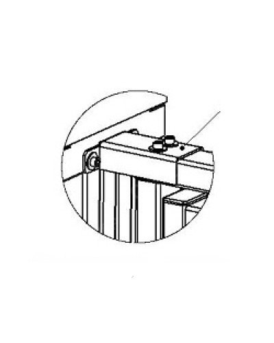 Накладка верхняя PERCo-RF01 0-03 в Хабаровске Дополнительное оборудование для СКУД Pintop.ru