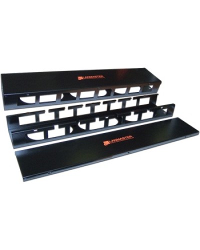 Органайзер кабельный 19 с крышкой, 2U LANMASTER (LAN-ORG/CV-2U) в Хабаровске Кабельные органайзеры Pintop.ru