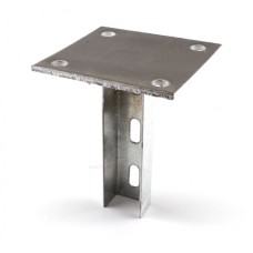 Опора вертикальная 150 (40х30) (2,0) (пятка 120х120) (4,0) ПожТехКабель (579-502)