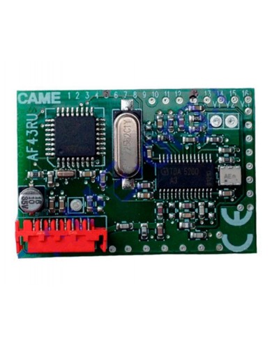 Плата радиоприемника встраиваемая Came 001AF43RU в Хабаровске Устройства радиоуправления для шлагбаумов и автоматики Pintop.ru