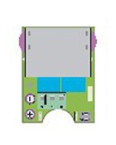 Плата RX DTA01 DBS01 Came 119RIR249 в Хабаровске Запчасти для шлагбаумов и автоматики Pintop.ru