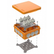 Коробка огнестойкая для о/п двухкомпонентная 60-0303-FR2.5-12 Е15-Е120 100х100х40 Промрукав (60-0303-FR2.5-12)