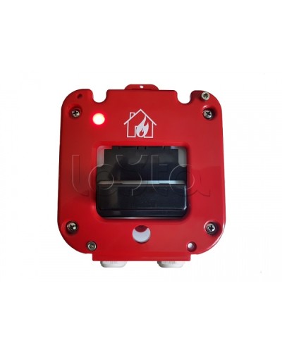 Извещатель пожарный взрывозащищённый ручной Магнито-контакт ИП535Ех «СЕВЕР» (Пластиковый ввод 11-17 мм. IP 66/67) в Хабаровске Пожарные извещатели (Ex) Pintop.ru