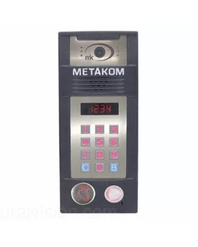 Многоабонентый антивандальный блок вызова со встроенной гибридной видеокамерой Метаком MК2018-TMRFVH в Хабаровске Блоки вызова многоабонентные Pintop.ru