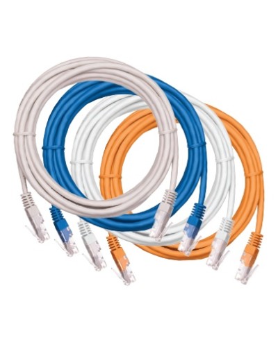 Шнур коммутационный NETLAN U/UTP 4 пары, Кат.5е (Класс D), 100МГц, 2хRJ45/8P8C, T568B, заливной, многожильный, BC (чистая медь), PVC нг(B), оранжевый, 5м, уп-ка 10шт. NETLAN EC-PC4UD55B-BC-PVC-050-OR-10 в Хабаровске Патчкорды (медные) Pintop.ru