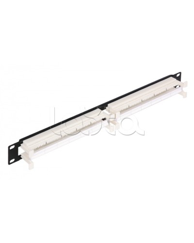 Патч-панель 1U 100 пар NIKOMAX (NMC-RB110-100) в Хабаровске Кроссовое оборудование тип 110 Pintop.ru