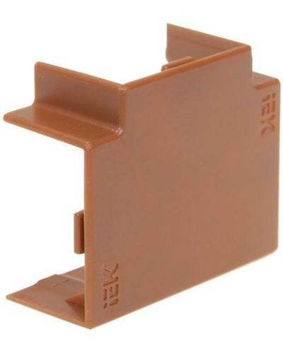 ELECOR Угол Т-образный КМТ 40х16 дуб (4шт/компл) IEK (EL-KK10D-T-040-016-K11) в Хабаровске Аксессуары для кабель-канала Pintop.ru