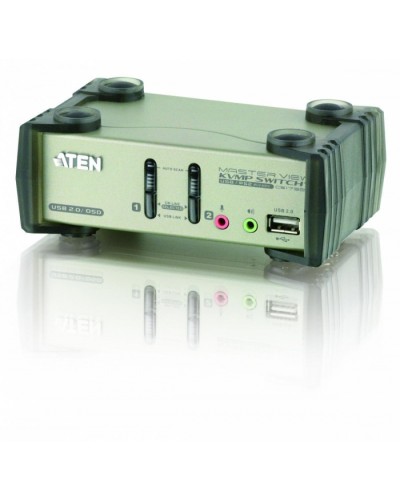 KVM переключатель 2х-портовый ATEN CS1732B-AT-G в Хабаровске Системы видеонаблюдения Pintop.ru