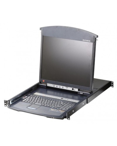 KVM консоль с переключателем ATEN KL1516AIN-AXA-RG в Хабаровске Системы видеонаблюдения Pintop.ru