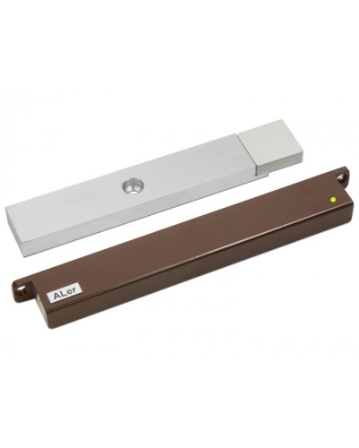 Замок электромагнитный Aler AL-200 PRemium (12 В, коричневый) в Хабаровске Электромагнитные замки Pintop.ru