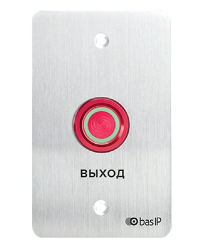 Кнопка выхода BAS-IP SH-45R SILVER в Хабаровске Кнопки выхода Pintop.ru