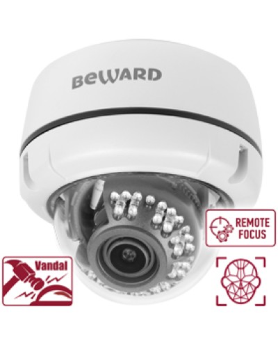 IP-камера видеонаблюдения антивандальная купольная Beward B2530DVZ в Хабаровске IP-камеры Pintop.ru