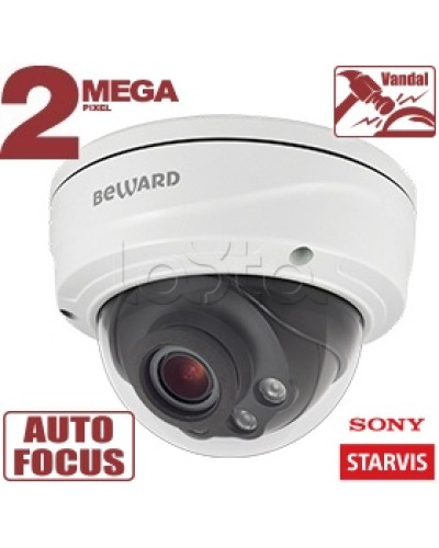 IP-камера видеонаблюдения купольная Beward SV2010DVZ в Хабаровске IP-камеры Pintop.ru