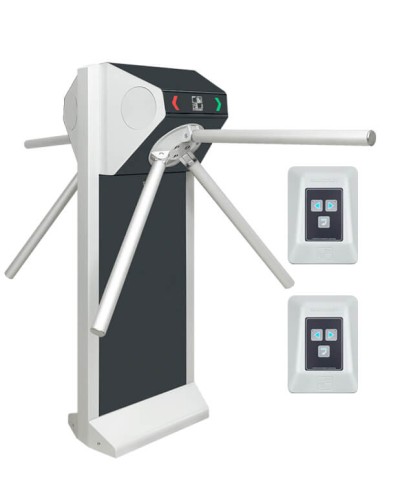 Комплект двухпроходного турникета CARDDEX STL-04С в Хабаровске Турникеты Pintop.ru