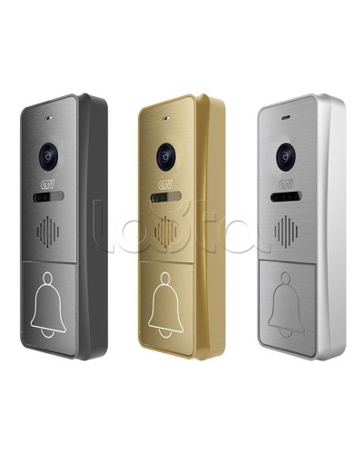 Панель вызывная CTV-D4004FHD (графит) в Хабаровске Вызывные видеопанели малоабонентные Pintop.ru