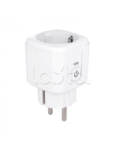 Умная Wi-Fi розетка CTV-HomePlug в Хабаровске Дополнительное оборудование для СКУД Pintop.ru