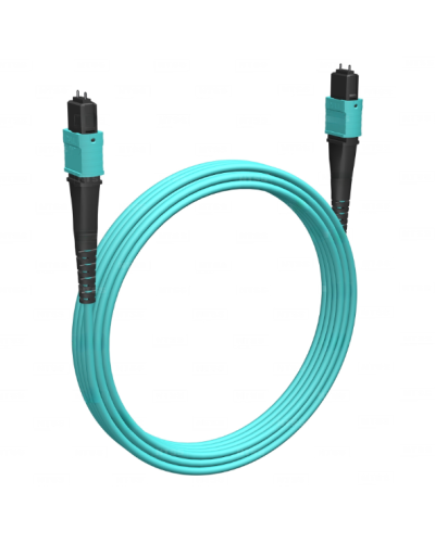 Кабельная сборка MPO(M) -MPO(M)-8 волокон 50/125 OM3, 10 m Cabeus (FOP-50-OM3-8-MPO(M)-8-MPO(M)-B-10m) в Хабаровске Кабельные сборки (оптические) Pintop.ru