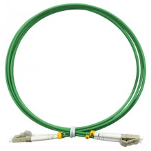 Шнур оптический duplex LC-LC 50/125 mm OM5 1,5м LSZH Cabeus (FOP-50-OM5-LC-LC-1,5m)