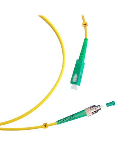 Шнур оптический simplex FC/APC-SC/APC 9/125 sm 20м LSZH Cabeus FOP(s)-9-FC/APC-SC/APC-20m в Хабаровске Патч-корды оптические Pintop.ru