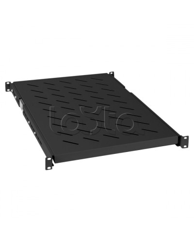 Полка выдвижная для шкафов и стоек глубиной 1000 мм (чёрный) Cabeus JE05-1000-BK в Хабаровске Полки для шкафов и стоек Pintop.ru