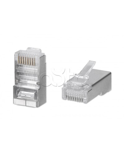 Коннектор RJ-45 Cabeus (8P8C-SH-FC) в Хабаровске Коннекторы и разъемы Pintop.ru