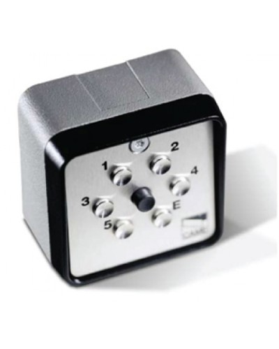 Клавиатура кодонаборная 7-кнопочная, накладная, радиоканальная Came 001S9000 в Хабаровске Запчасти для шлагбаумов и автоматики Pintop.ru