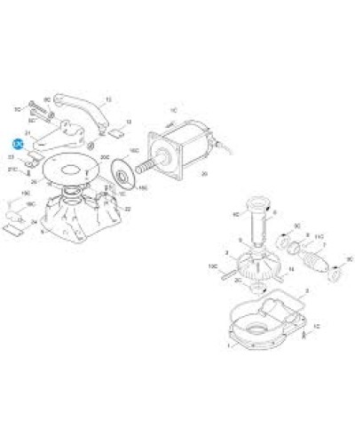 Защитный ключ электродвигателя SUPERFROG Came 119RIA041 в Хабаровске Запчасти для шлагбаумов и автоматики Pintop.ru