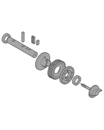 Выходной вал BX-P Came 119RIBX028 в Хабаровске Запчасти для шлагбаумов и автоматики Pintop.ru