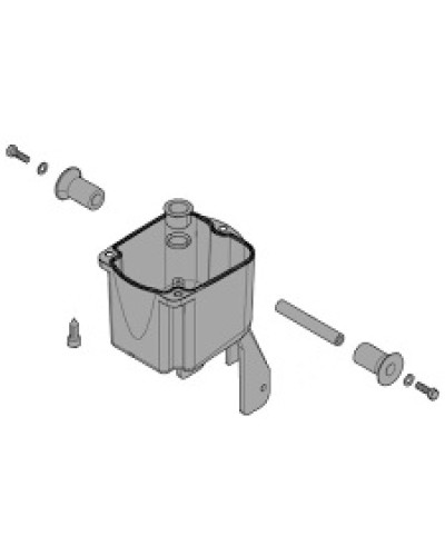 Корпус редуктора C001 Came 119RICX006 в Хабаровске Запчасти для шлагбаумов и автоматики Pintop.ru