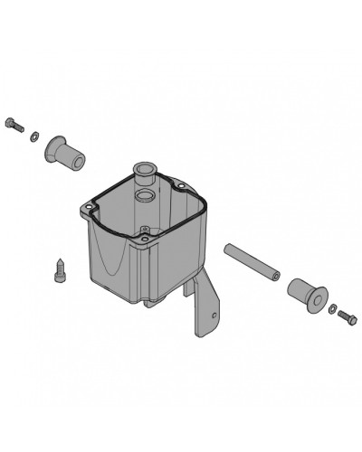 Корпус редуктора C010 Came 119RICX044 в Хабаровске Запчасти для шлагбаумов и автоматики Pintop.ru