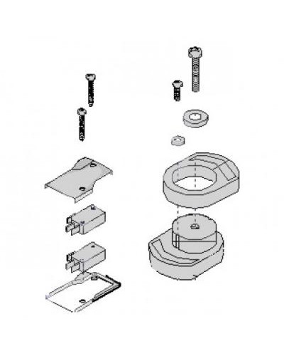 Механизм разблокировки FAST Came 119RID234 в Хабаровске Запчасти для шлагбаумов и автоматики Pintop.ru