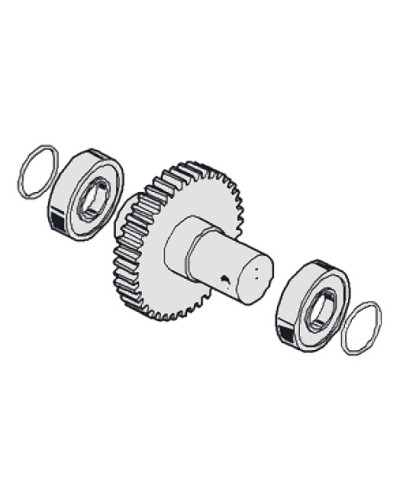 Вал выходной G12000 Came 119RIG100 в Хабаровске Запчасти для шлагбаумов и автоматики Pintop.ru