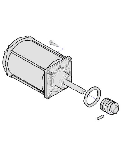 Корпус редуктора G12000 Came 119RIG102 в Хабаровске Запчасти для шлагбаумов и автоматики Pintop.ru