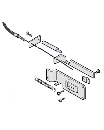 Механизм разблокировки G12000 Came 119RIG103 в Хабаровске Запчасти для шлагбаумов и автоматики Pintop.ru