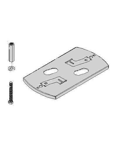 Монтажное основание BX Came 119RIY006 в Хабаровске Запчасти для шлагбаумов и автоматики Pintop.ru
