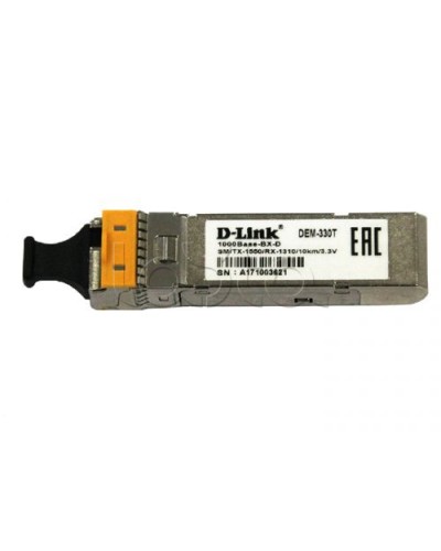 WDM SFP-трансивер D-Link 330T/3KM/A1A в Хабаровске Модули SFP/XFP/GBIC Pintop.ru