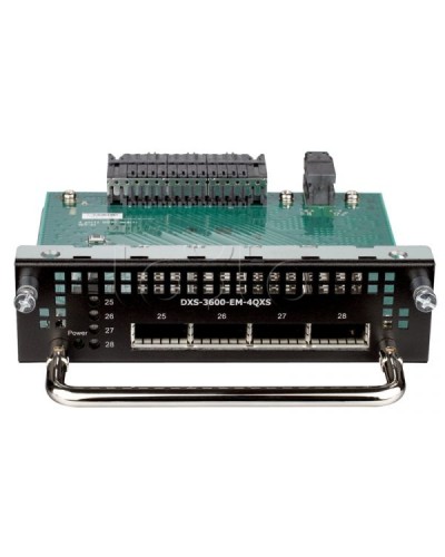 Модуль расширения с 4 портами 40G QSFP+ D-Link DXS-3600-EM-4QXS/A1A в Хабаровске Маршрутизаторы, Роутеры и Точки Доступа Pintop.ru