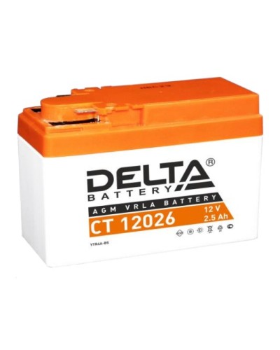 Аккумулятор АКБ 12 - 2,5 Delta CT 12026 в Хабаровске Электротехническое оборудование Pintop.ru