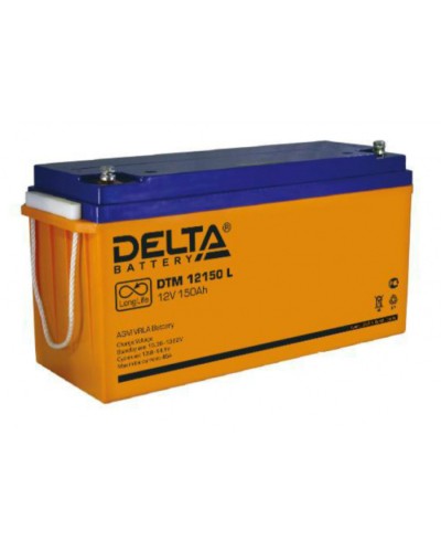 Аккумулятор свинцово-кислотный Delta DTM 12150 L в Хабаровске Электротехническое оборудование Pintop.ru