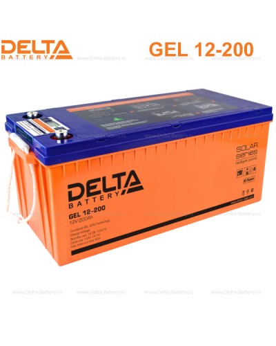 Аккумулятор свинцово-кислотный Delta GEL 12-200 в Хабаровске Электротехническое оборудование Pintop.ru