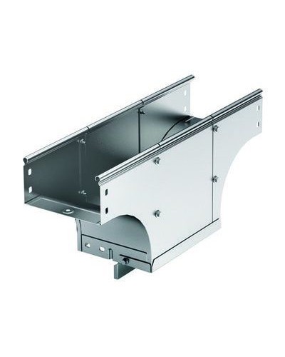 Ответвитель TDS T-образный вертикальный ун. осн.150 H100 горячеоцинкованный DKC 37173KHDZ в Хабаровске Аксессуары для лотков Pintop.ru